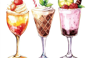 do food and drink illustration