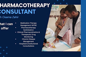perform pharmacotherapy checkups and medical prescription reviews
