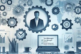 help as test manager and business analyst