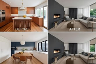 do realistic virtual staging and virtual renovation