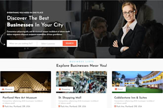 setup business directory website geodirectory hivepress listingpro