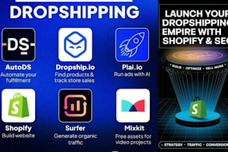 be your shopify specialist dropshipping mentor amazon fba coach