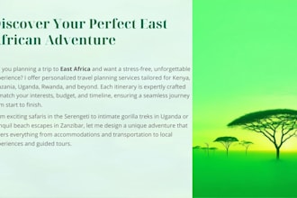 plan your personalized east africa travel itinerary and vacation