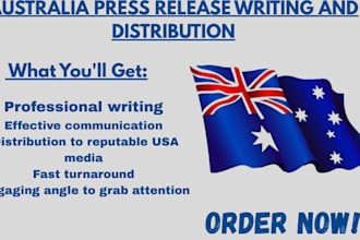 do australia press release writing and distribution to australia top sites