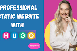 create stunning hugo websites with lightening fast performance modern design