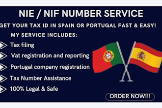 help you get your nie or nif number for spain and portugal migration or tax