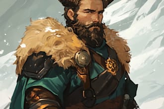 create your unique dnd character art