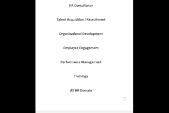provide HR consultancy services