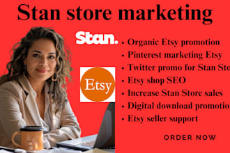 do stan store marketing etsy promotion stan store sales esty digital product