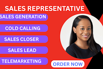be your rockstar telemarketer, cold caller and appointment setter sales closer
