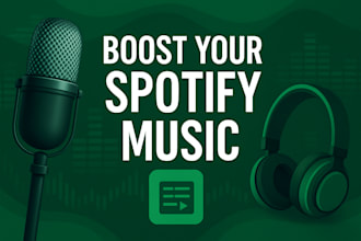 promote your spotify music through playlist submission and organic outreach