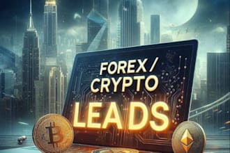 generate fresh crypto investors, hot forex leads, crypto leads, investors leads