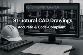 draft autocad architectural, mep and structural drawings