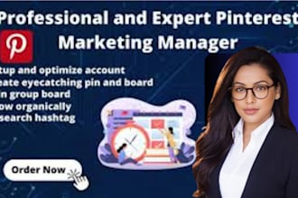 setup optimize and do pinterest marketing pins on boards for ecommerce store