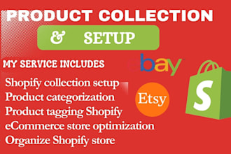 add product collections to your shopify or ecommerce store professionally