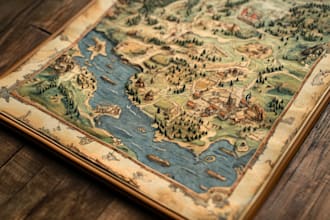 create your fantasy map for rpg, novels and games
