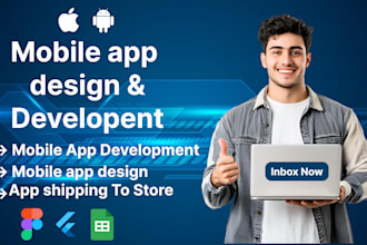 design android mobile app, ios mobile app and mobile app development
