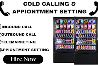 cold calling atm placement vending machine location, vending machine cold call