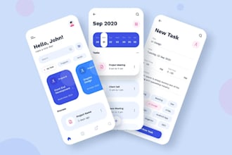 create ai task management app, reminder app, daily planner app, timetable app