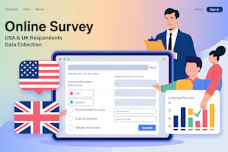 create online survey, google form, questionnaire, jotform to US UK audiences