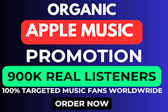 30day pitch apple music promotion, spotify music promotion to organic listeners