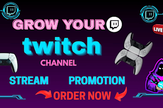 boost your twitch channel and increase live viewers