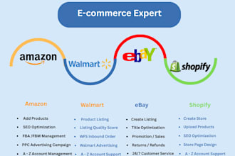 be your ecommerce store manager and virtual assistant