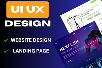 do figma website design, creative website UI UX design, figma website mockup