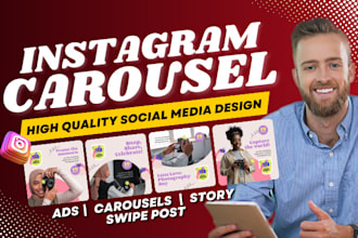 do instagram carousel, linkedin carousel, carousel, carousel design tempate