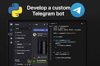 create a telegram or discord bot to auto forward messages