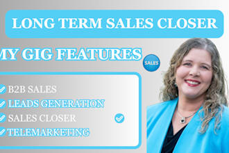 be your high ticket sales closer, sales representative, cold calling sales leads