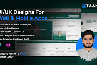 do figma mobile app design, figma website, UI UX designs