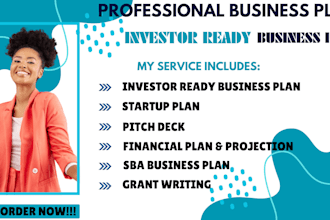 write investor ready business plan franchise proposal sba business plan loans