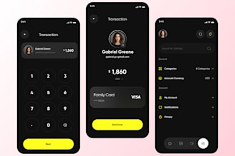 build fintech app neobank app wallet app banking app p2p app money transfer app
