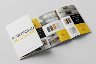 design a stunning business proposal, company profile, or annual report