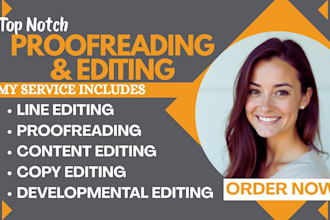 do proofreading and editing for online course content, ebook writing, formatting