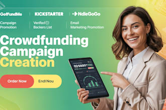 promote your crowdfunding campaign to real backers fast