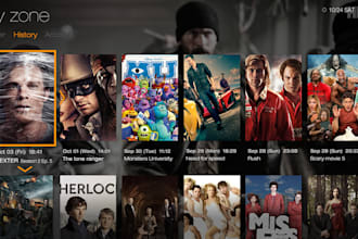 develop a custom iptv, smart TV, and samsung TV live streaming with subscription