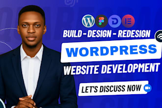 design wordpress website redesign wordpress ecommerce with elementor pro and SEO