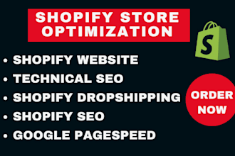 do shopify seo pagespeed setup shopify dropshipping store to increase traffic