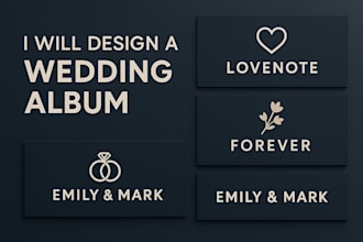 craft a beautiful wedding photo album