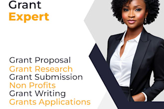 provide expert grant research writing and proposals services