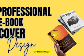 be your professional book cover design for your finance history children ebook