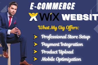 set up wix website wix product pages wix payment integration wix ecommerce store