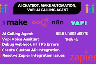 gohighlevel vapi ai, n8n automation, made com scenario, make scenario vapi ai