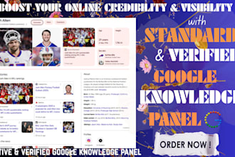 create a verified and approved google knowledgepanel panel, gkp