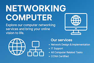 do design and configure networks on cisco packet tracer