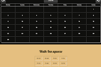 create web and application