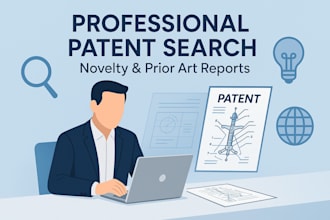 perform a professional patentability and prior art search