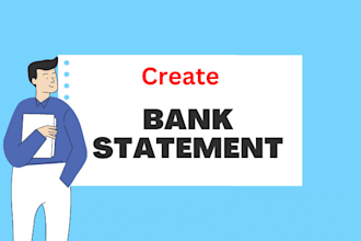 do bank reconciliation and financial statement